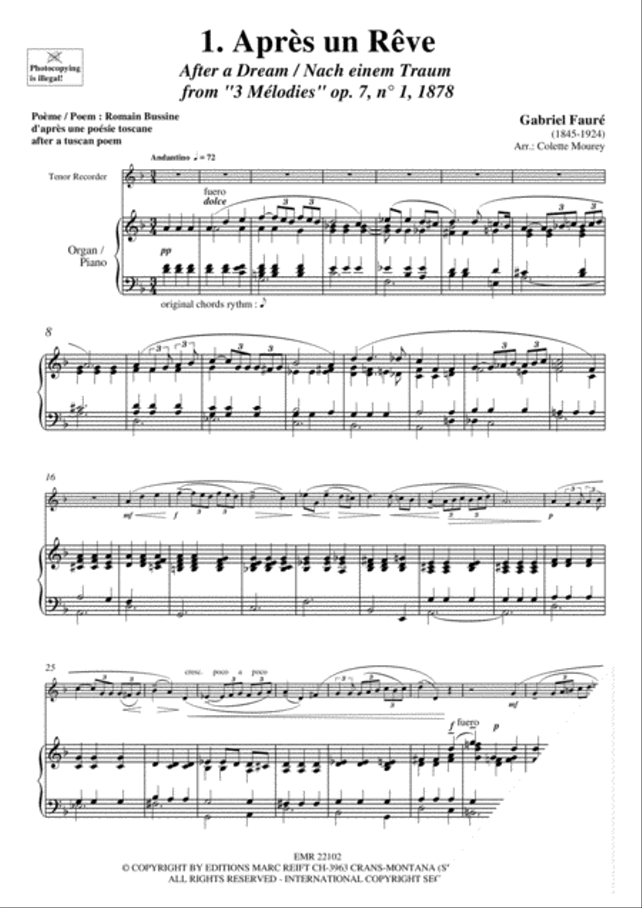 20 Greatest Meditations Tenor Recorder scores gallery preview page 3