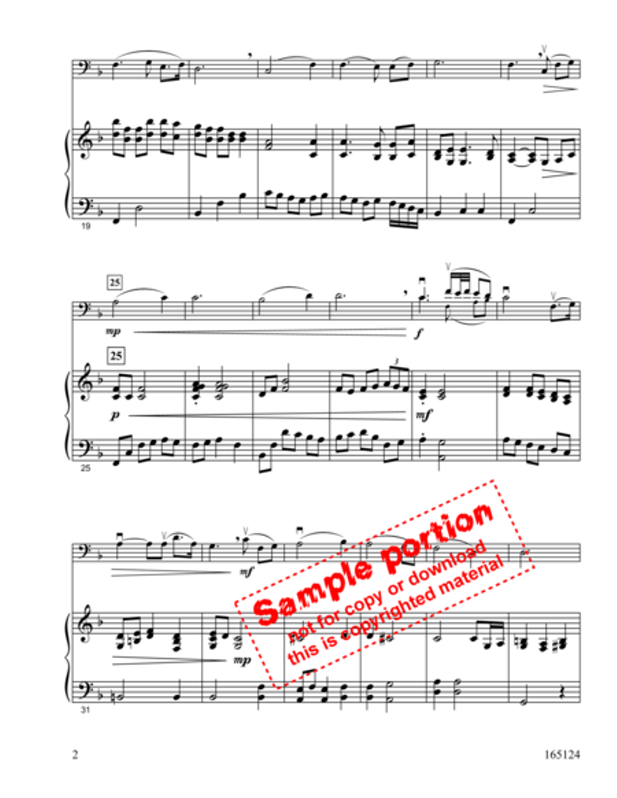 Near The Cross Near The Cross Cello Solo scores gallery preview page 3