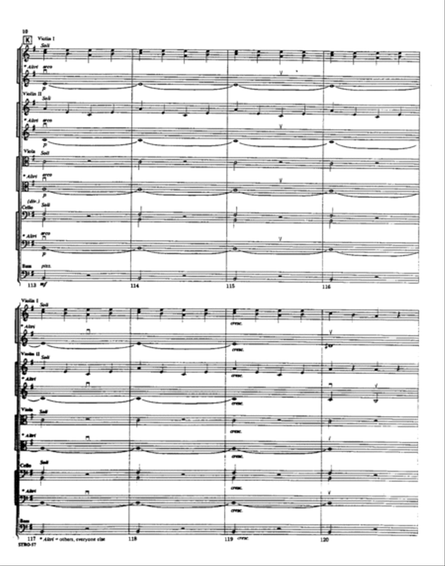 Russian Easter Overture, Op. 36 Orchestra scores gallery preview page 9