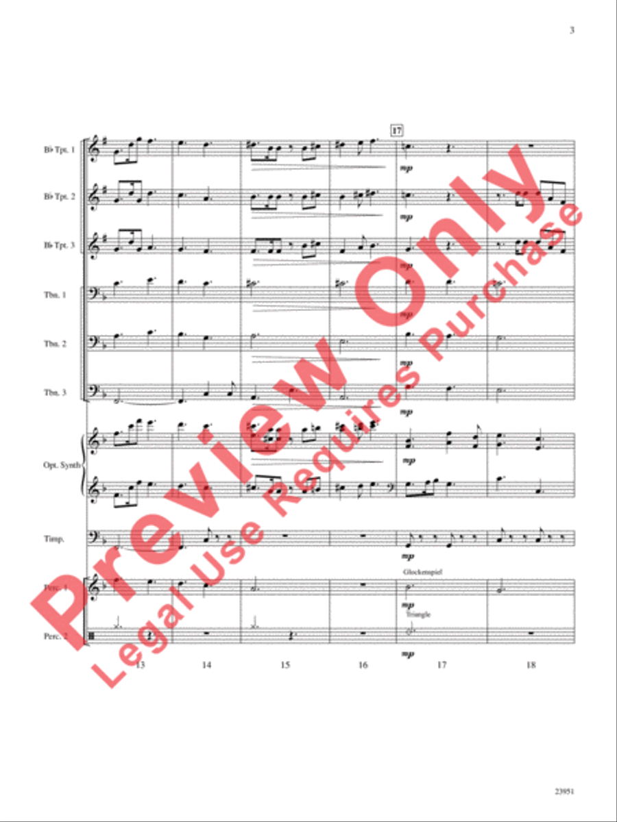 Alleluia Fanfare Alleluia Fanfare Choir scores gallery preview page 4