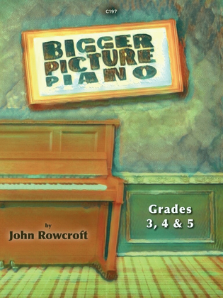 Book cover for Bigger Picture Piano Grade 3, 4 and 5