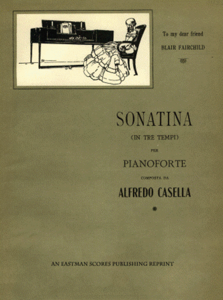Sonatina (in tre tempi) per pianoforte