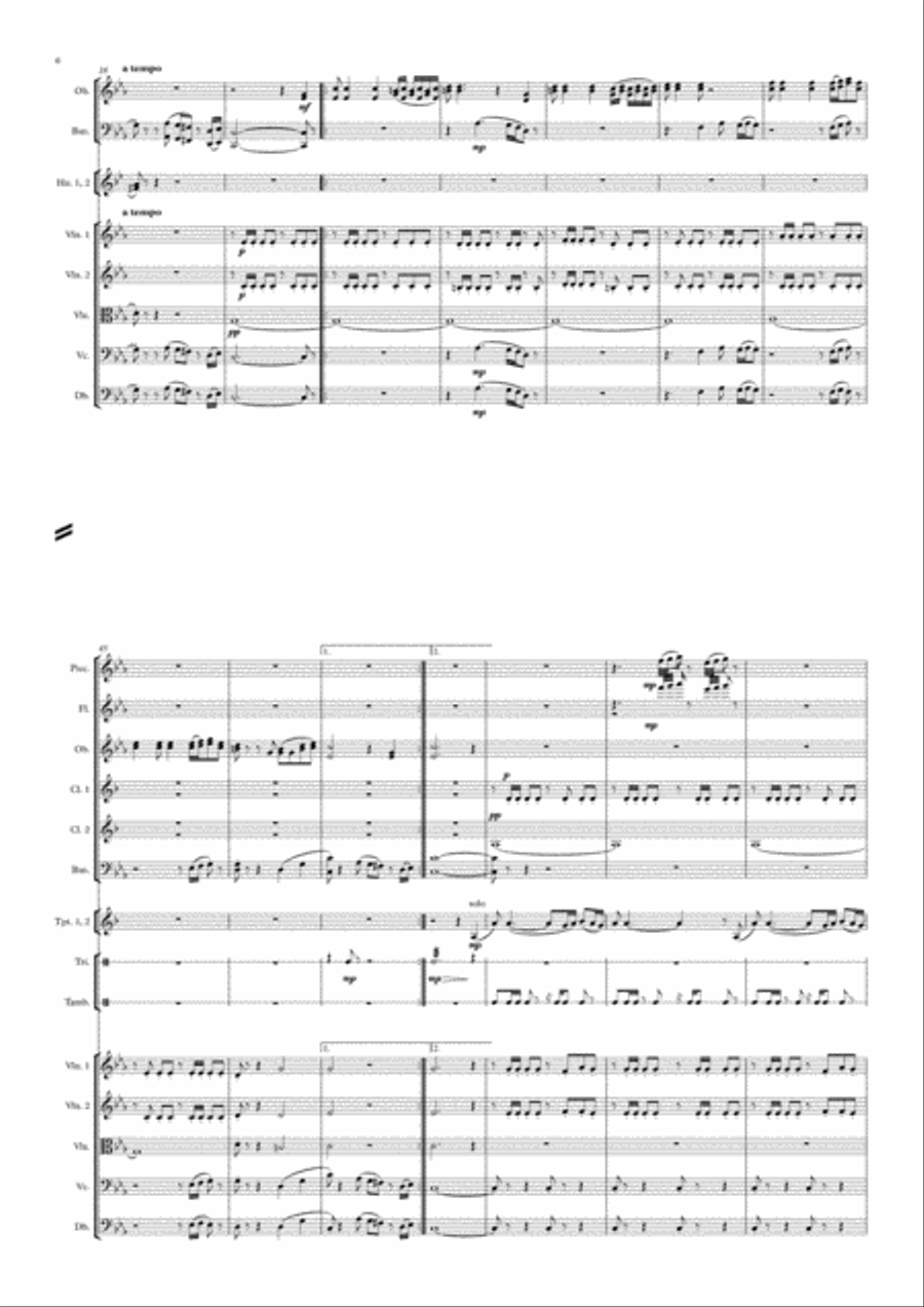 The Dancing Style Full Orchestra scores gallery preview page 6