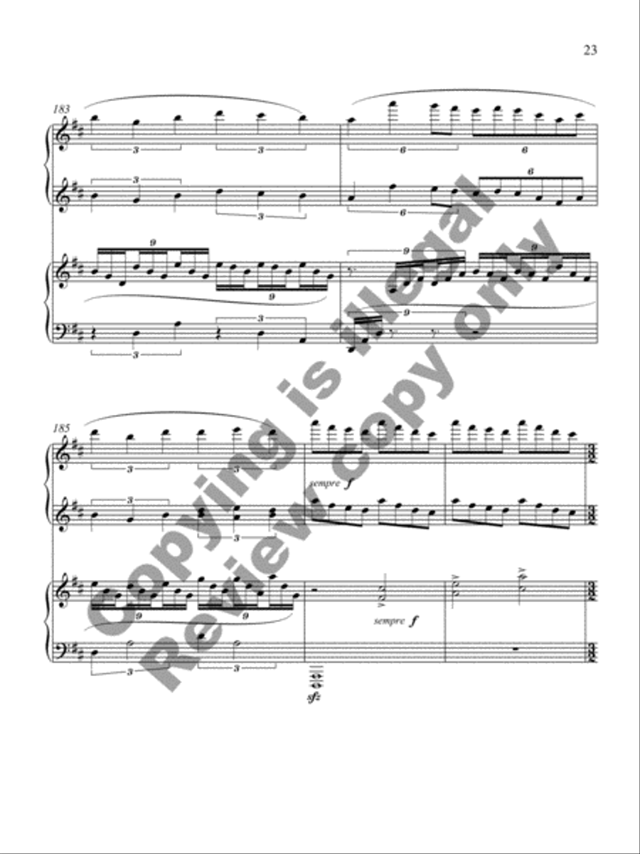 A Christmas Rhapsody A Christmas Rhapsody Harp scores gallery preview page 14