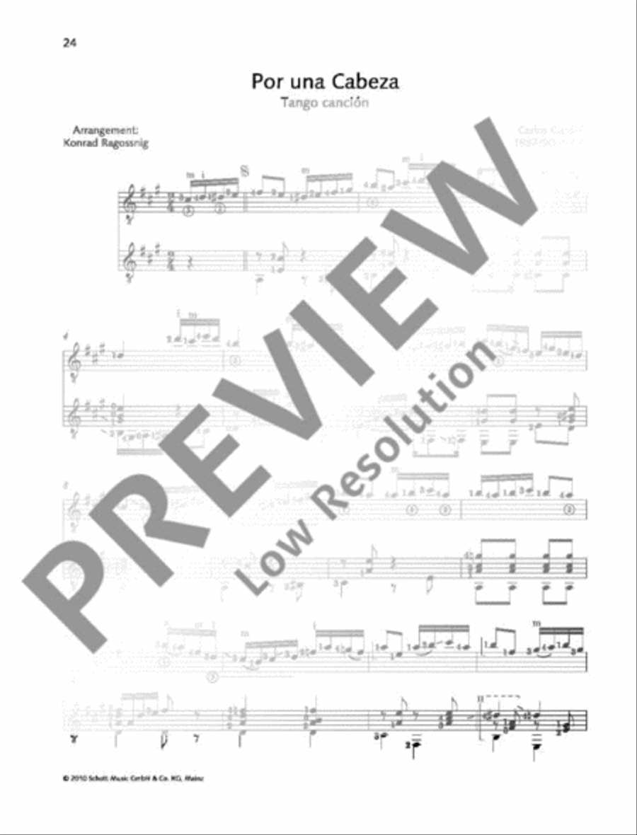 Por una Cabeza Score scores gallery preview page 2