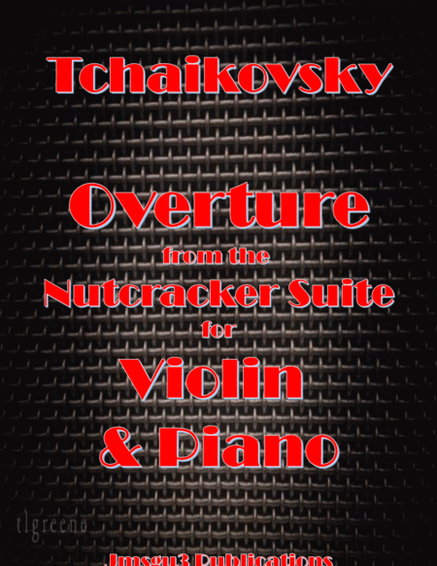 Tchaikovsky: Overture from Nutcracker Suite for Violin & Piano image number null
