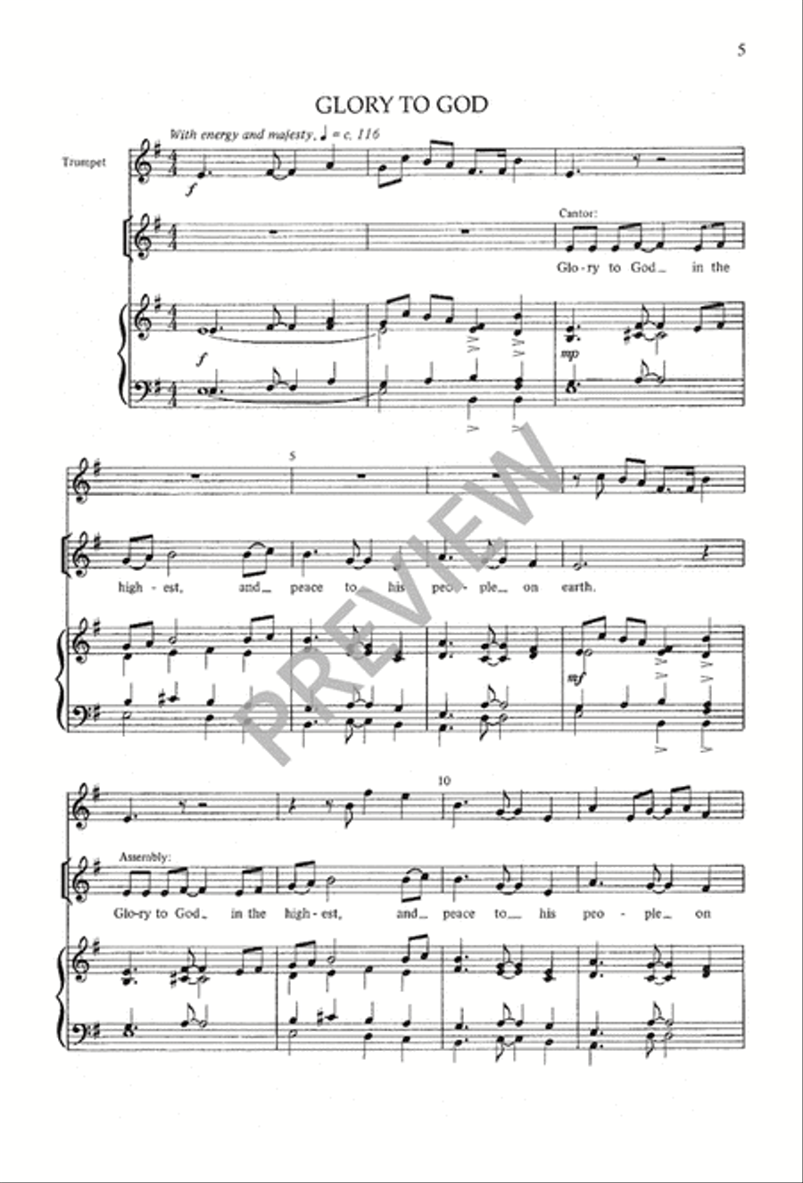 A Mass of Life 4-Part scores gallery preview page 5