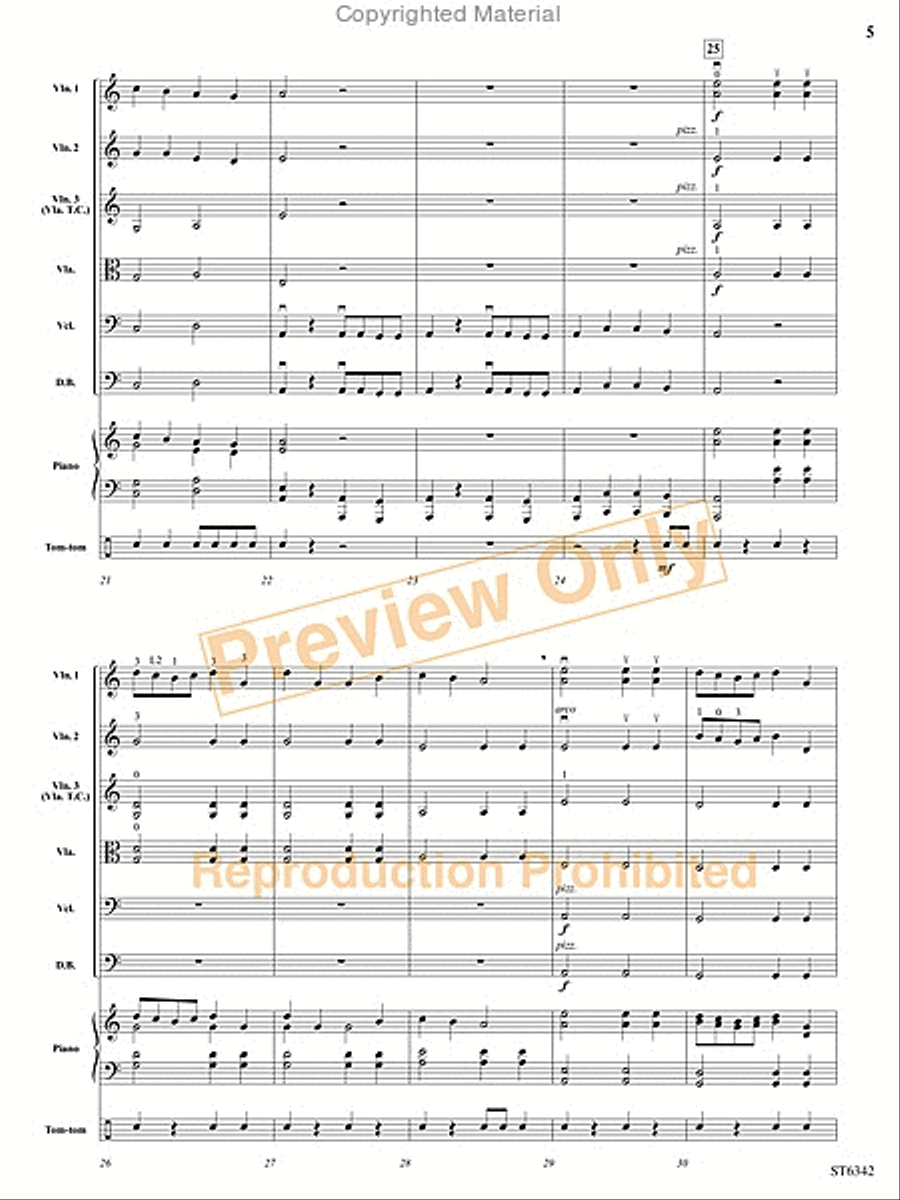 Viking String Orchestra scores gallery preview page 18