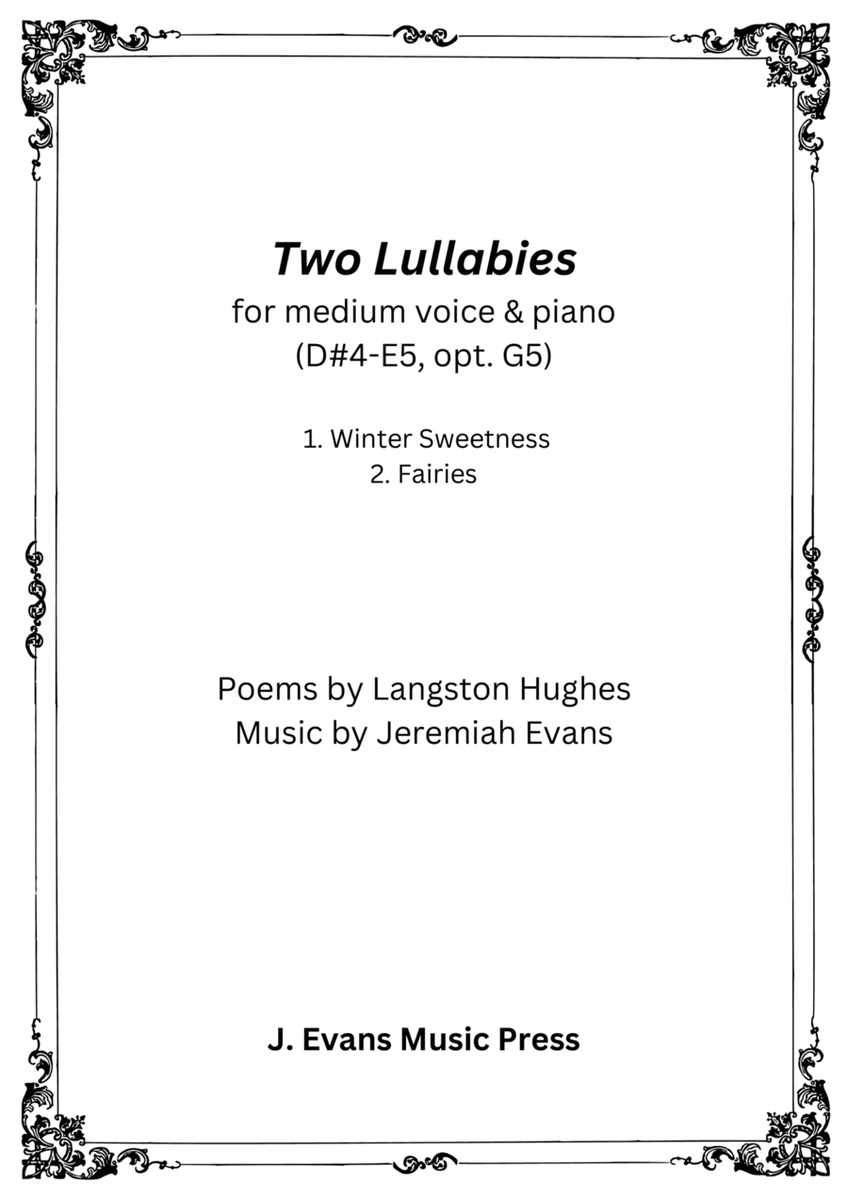 Two Lullabies image number null