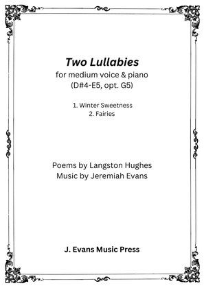 Book cover for Two Lullabies
