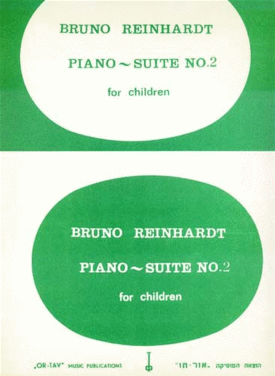 Piano Suite for Children No. 2 Piano Solo scores gallery preview page 1