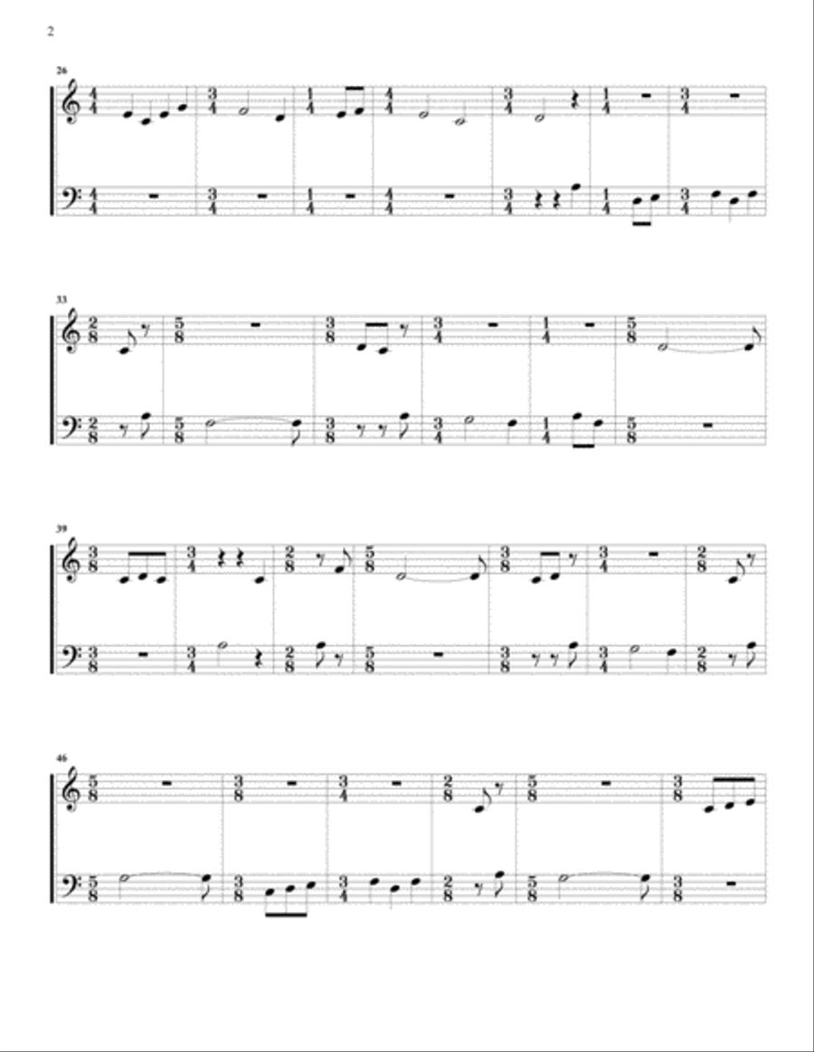 Courage Small Ensemble scores gallery preview page 2