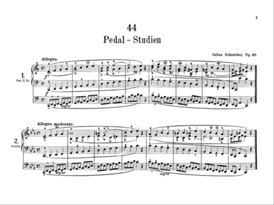 Complete Pedal Studies, Op. 48 and 67