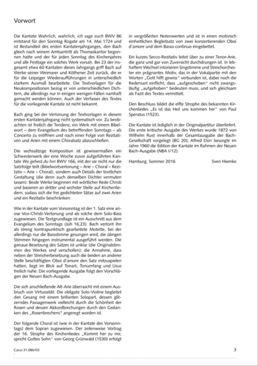 Truly, truly I say to you (Wahrlich, wahrlich, ich sage euch) 4-Part scores gallery preview page 4