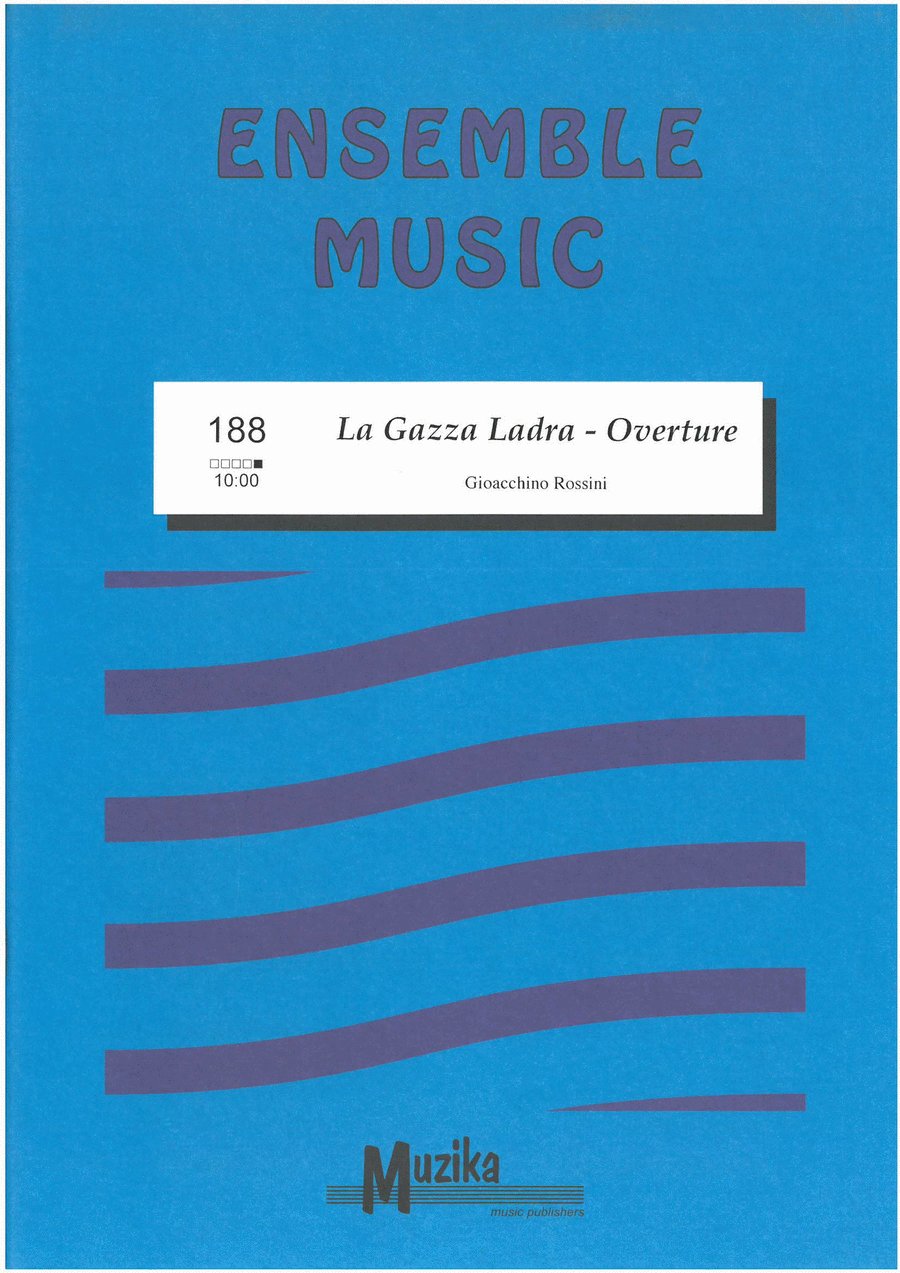 La gazza ladra - Overture Set of Parts scores gallery preview page 1