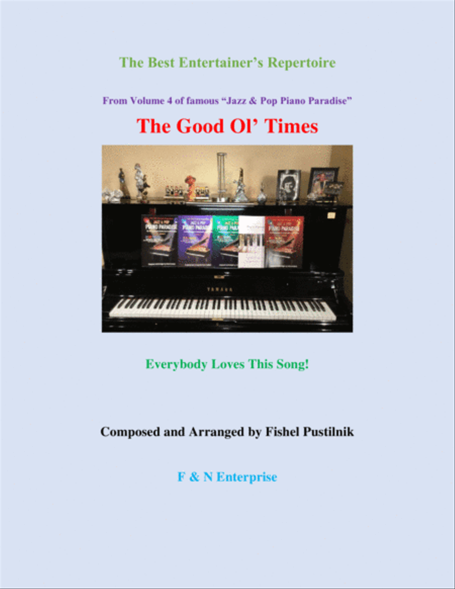the Good Ol' Times Piano Solo scores gallery preview page 1