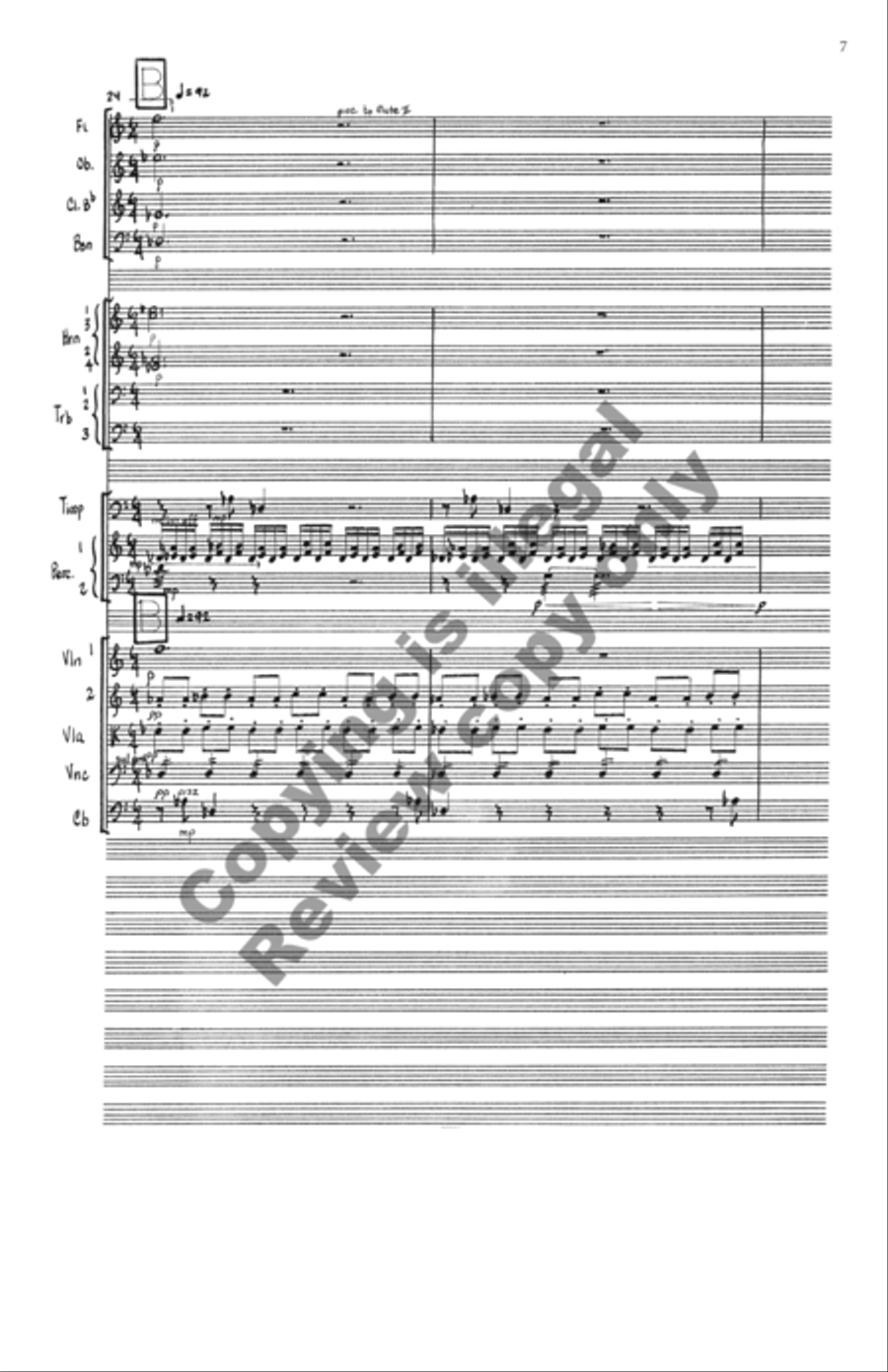 Deep Summer Music Full Orchestra scores gallery preview page 21