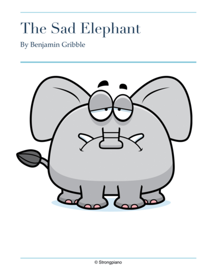 The Sad Elephant The Sad Elephant Piano Method scores gallery preview page 1