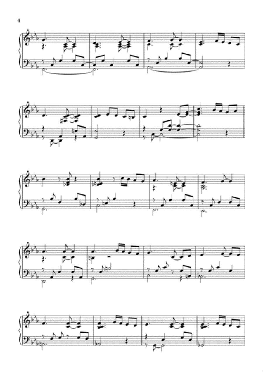 Caucasian Winds Piano Solo scores gallery preview page 5