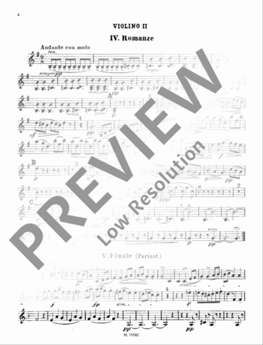Suite Violin scores gallery preview page 5