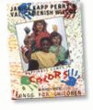 Book cover for Happiness Comes in Colors - songbook