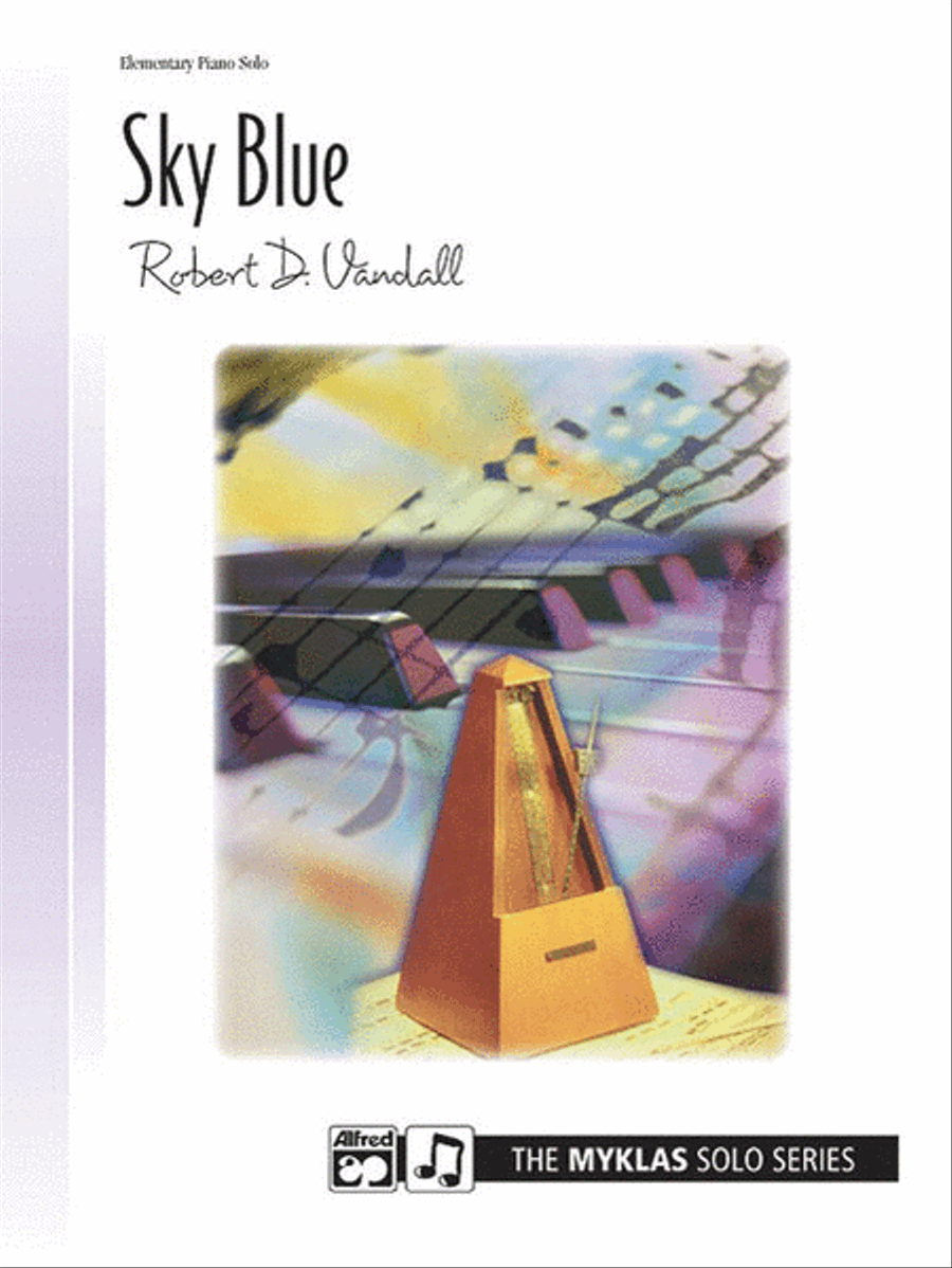 Sky Blue Easy Piano scores gallery preview page 1