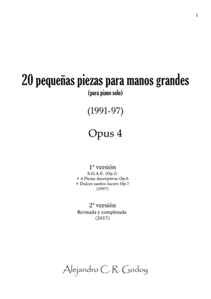 20 Piezas, Op. 4 (2017) No. 1. Mélodie