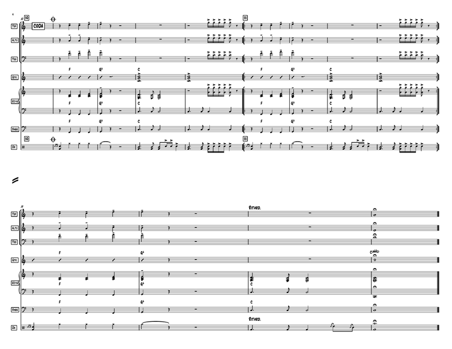 Will You Love Me Tomorrow (Will You Still Love Me Tomorrow) Large Ensemble scores gallery preview page 4