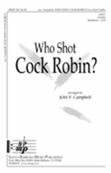 Who Shot Cock Robin? - Two-part Octavo image number null