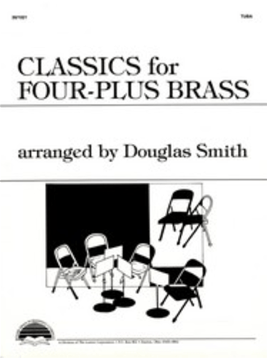 Classics for Four-Plus Brass - Tuba Brass Ensemble scores gallery preview page 1
