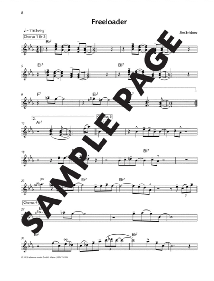 The Essence of the Blues -- Flute Flute scores gallery preview page 2