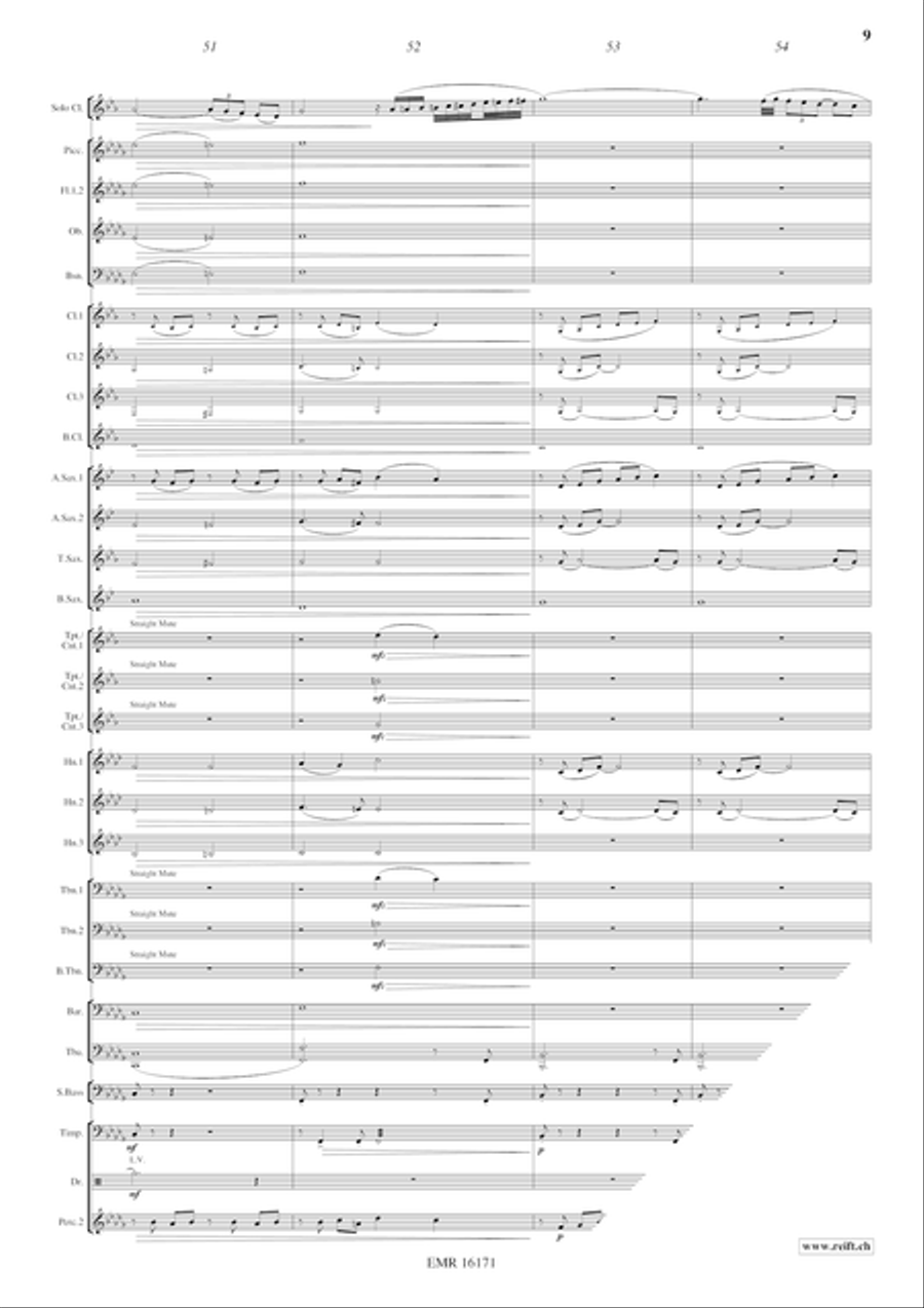 Oblivion Concert Band scores gallery preview page 8