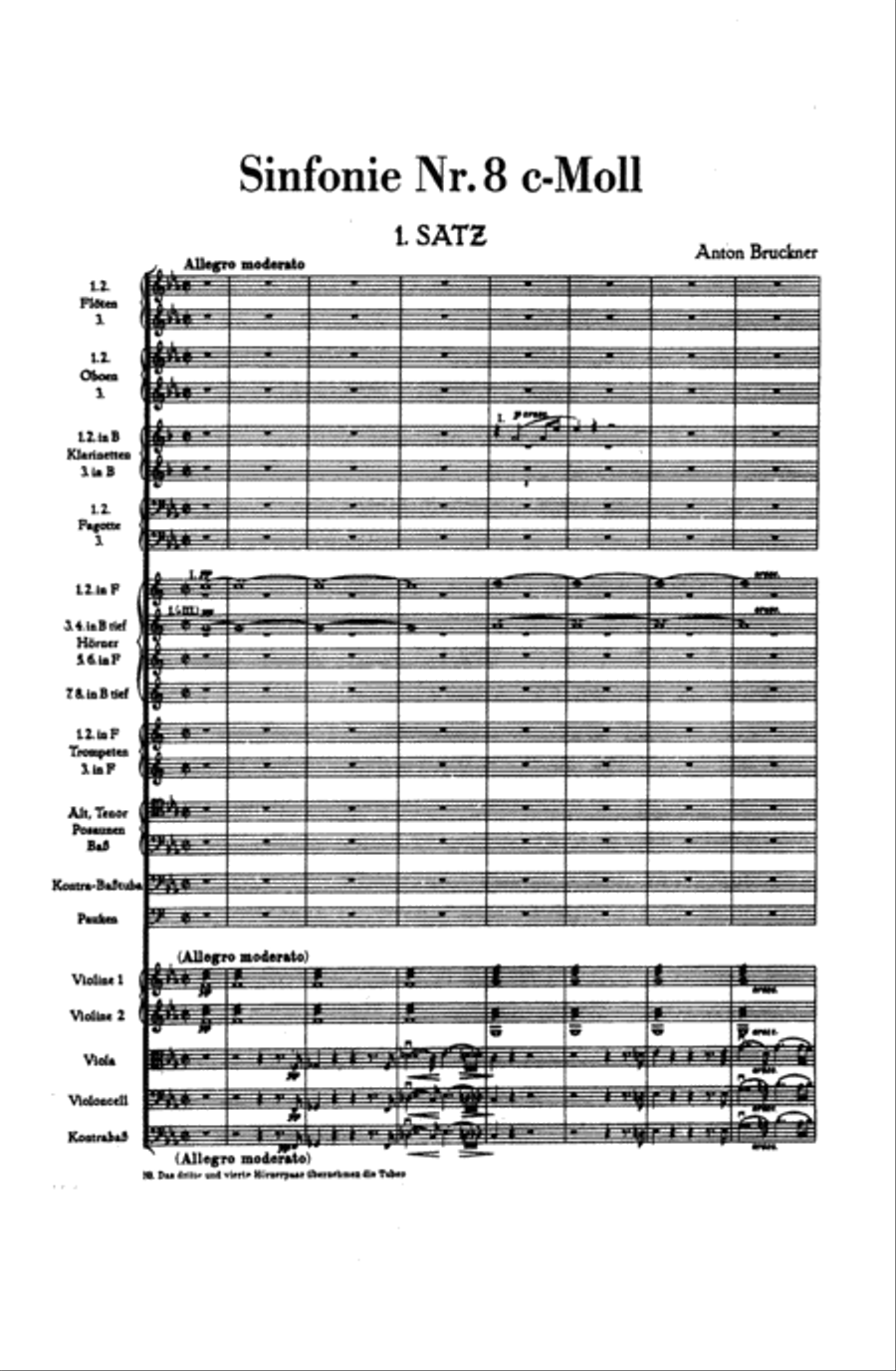 Symphony No. 8 in C Minor Full Orchestra scores gallery preview page 4