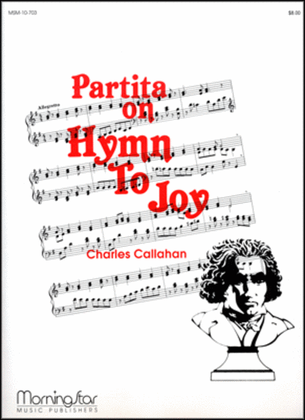 Book cover for Partita on Hymn to Joy
