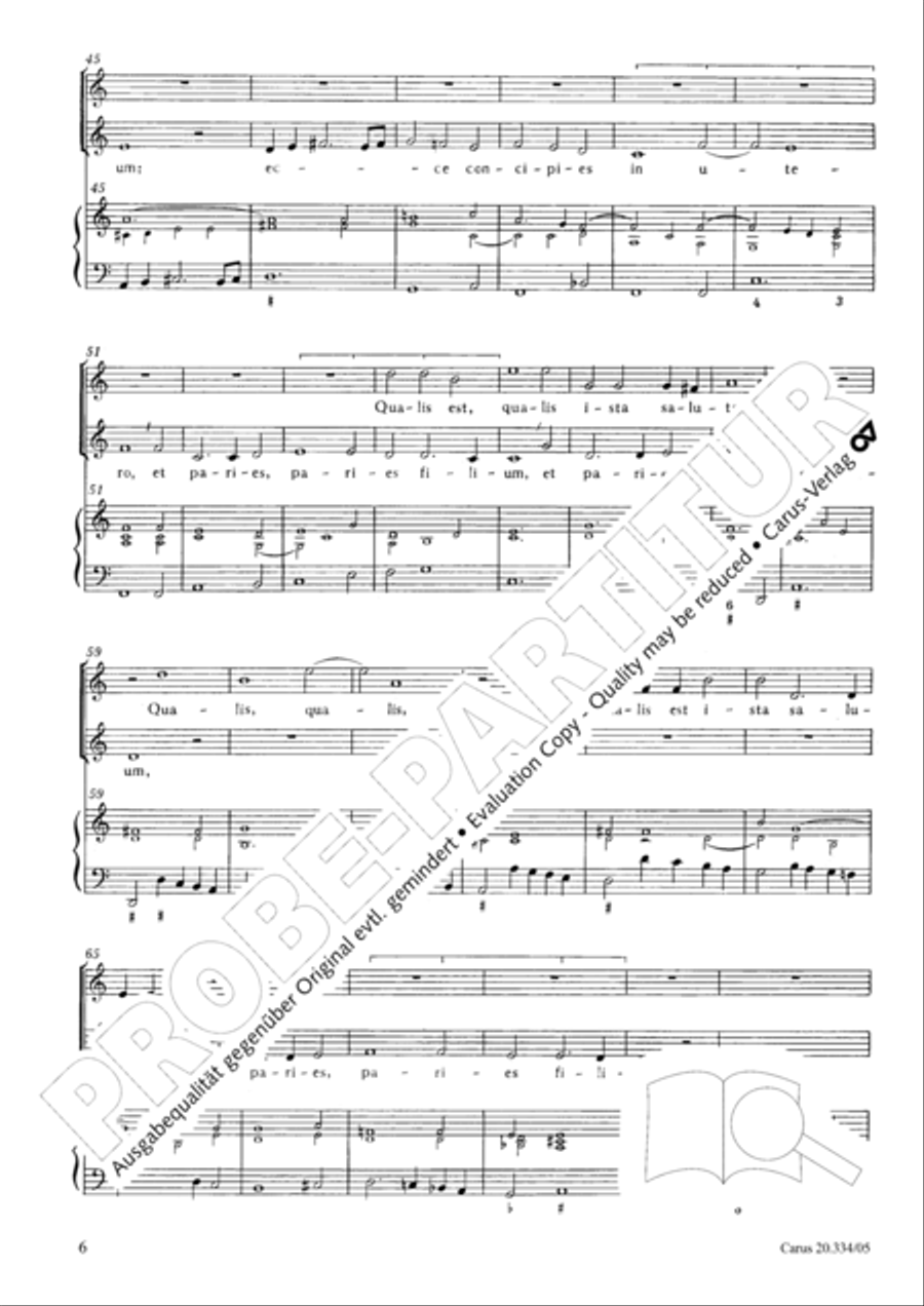 Ave Maria gratia plena SA scores gallery preview page 7