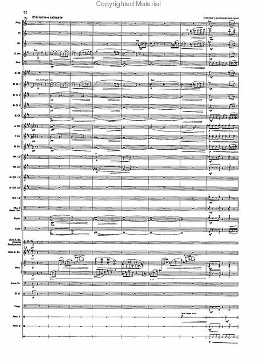 Concertango Concert Band scores gallery preview page 73