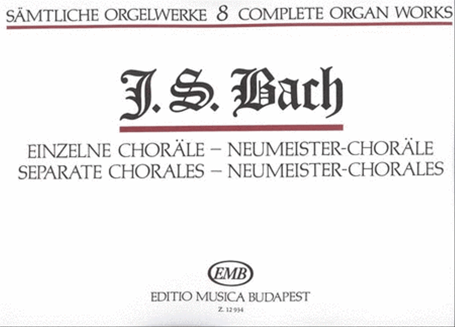 Sämtliche Orgelwerke VIII Organ scores gallery preview page 1