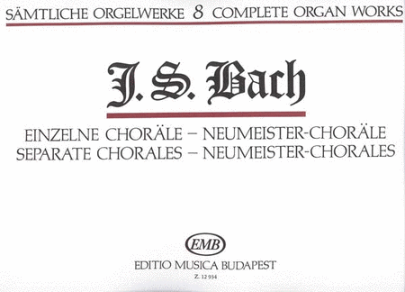 Sämtliche Orgelwerke VIII