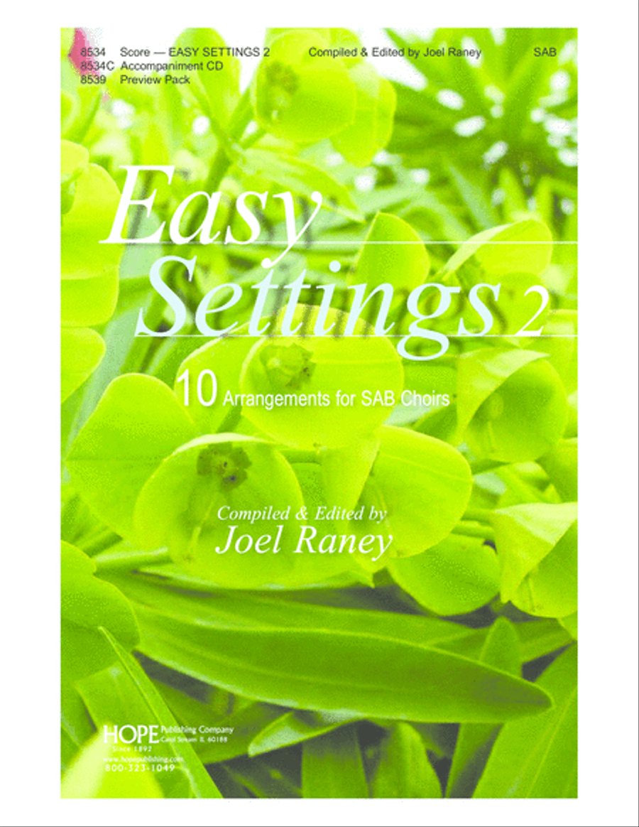 Easy Settings 2 3-Part scores gallery preview page 2