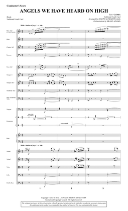Angels We Have Heard On High (from Carols For Choir And Congregation) - Score