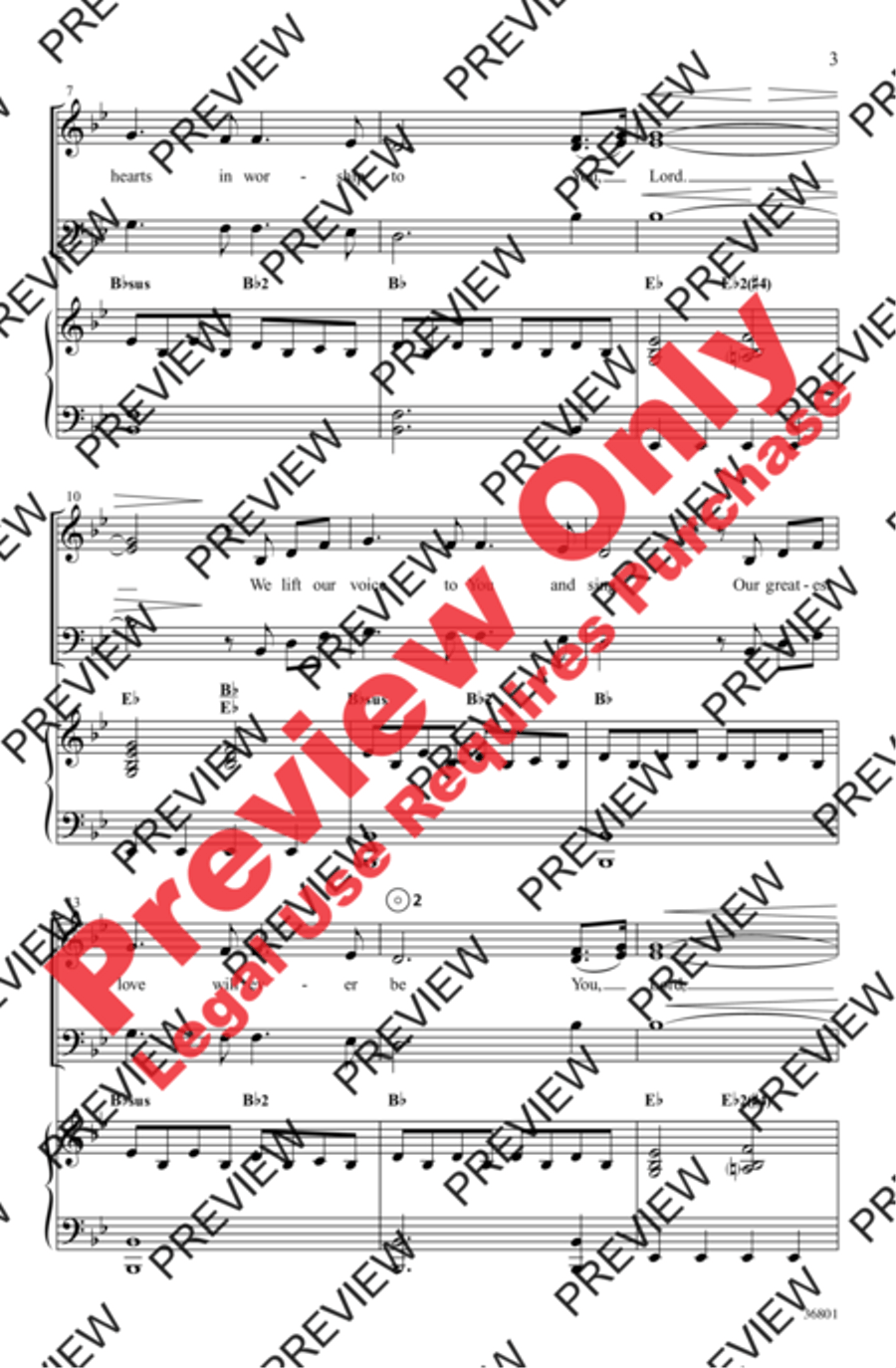 Glorious 4-Part scores gallery preview page 3