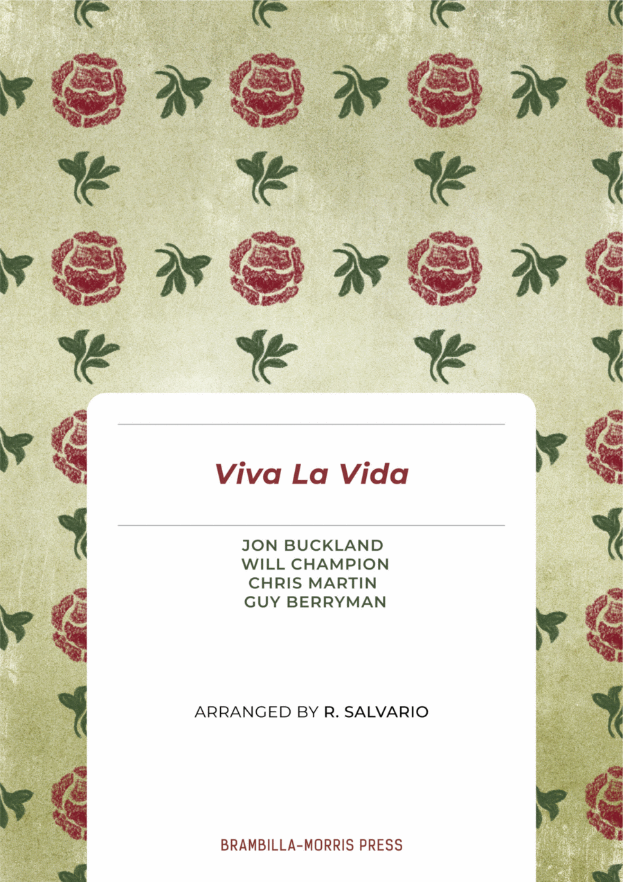 Viva La Vida Viva La Vida Bassoon Solo scores gallery preview page 1