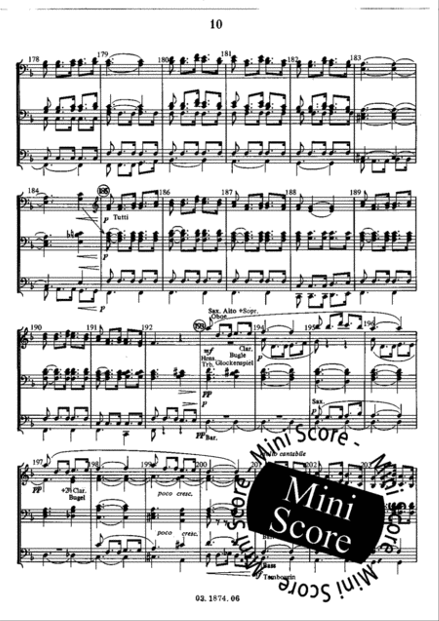 Tapas de Cocina Concert Band scores gallery preview page 14