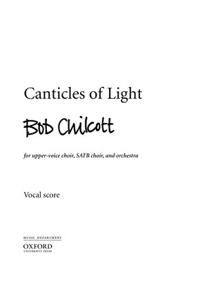 Book cover for Canticles of Light