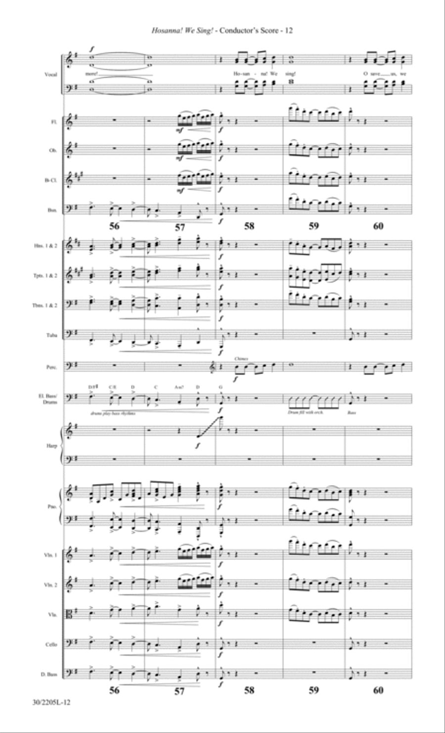 Forsaken Choir scores gallery preview page 14