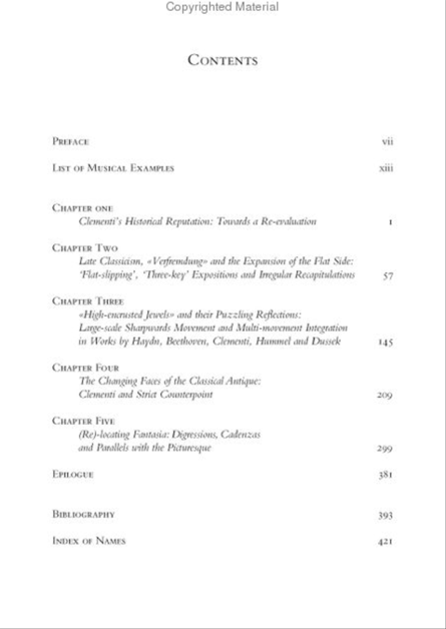 New Perspectives on the Keyboard Sonatas of Muzio Clementi Piano scores gallery preview page 2