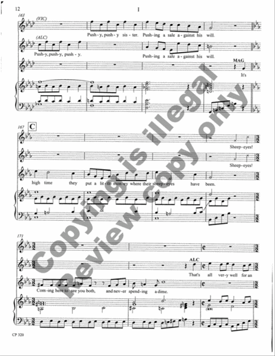 Hobson's Choice Chamber Orchestra scores gallery preview page 16
