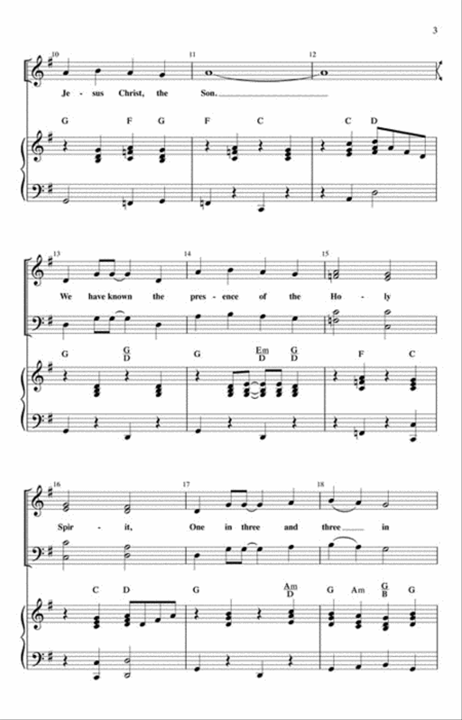 We Believe Jubilee Choir scores gallery preview page 3