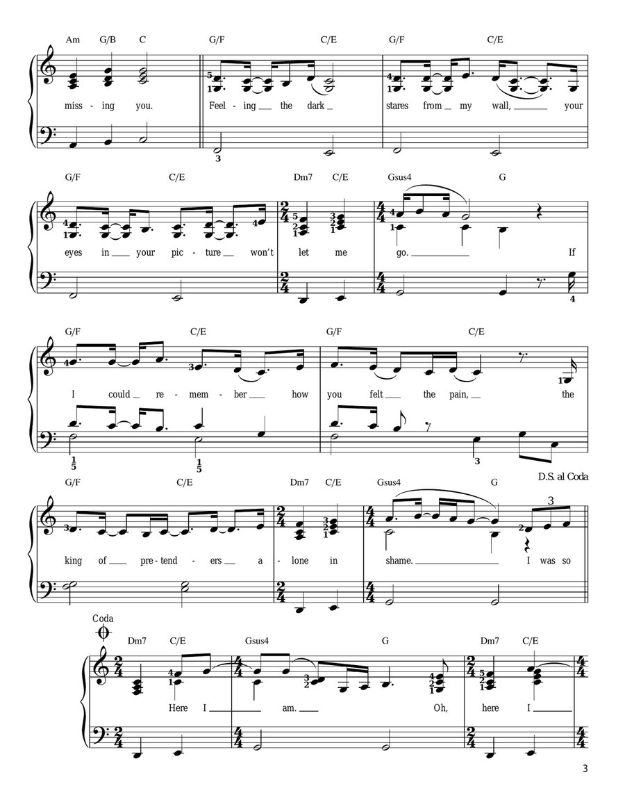 Missing You Voice scores gallery preview page 3