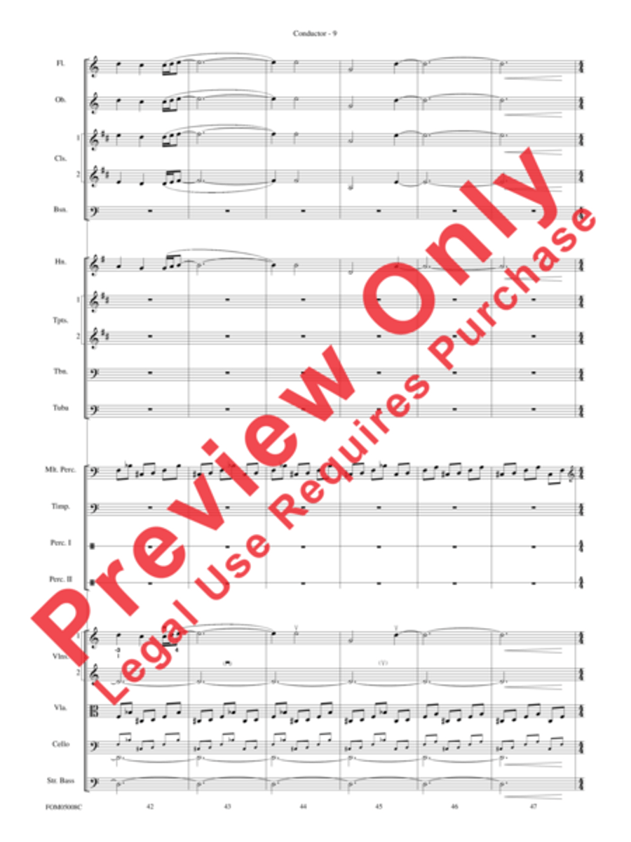 Battle of the Heroes (from Star Wars: Episode III Revenge of the Sith) Full Orchestra scores gallery preview page 39